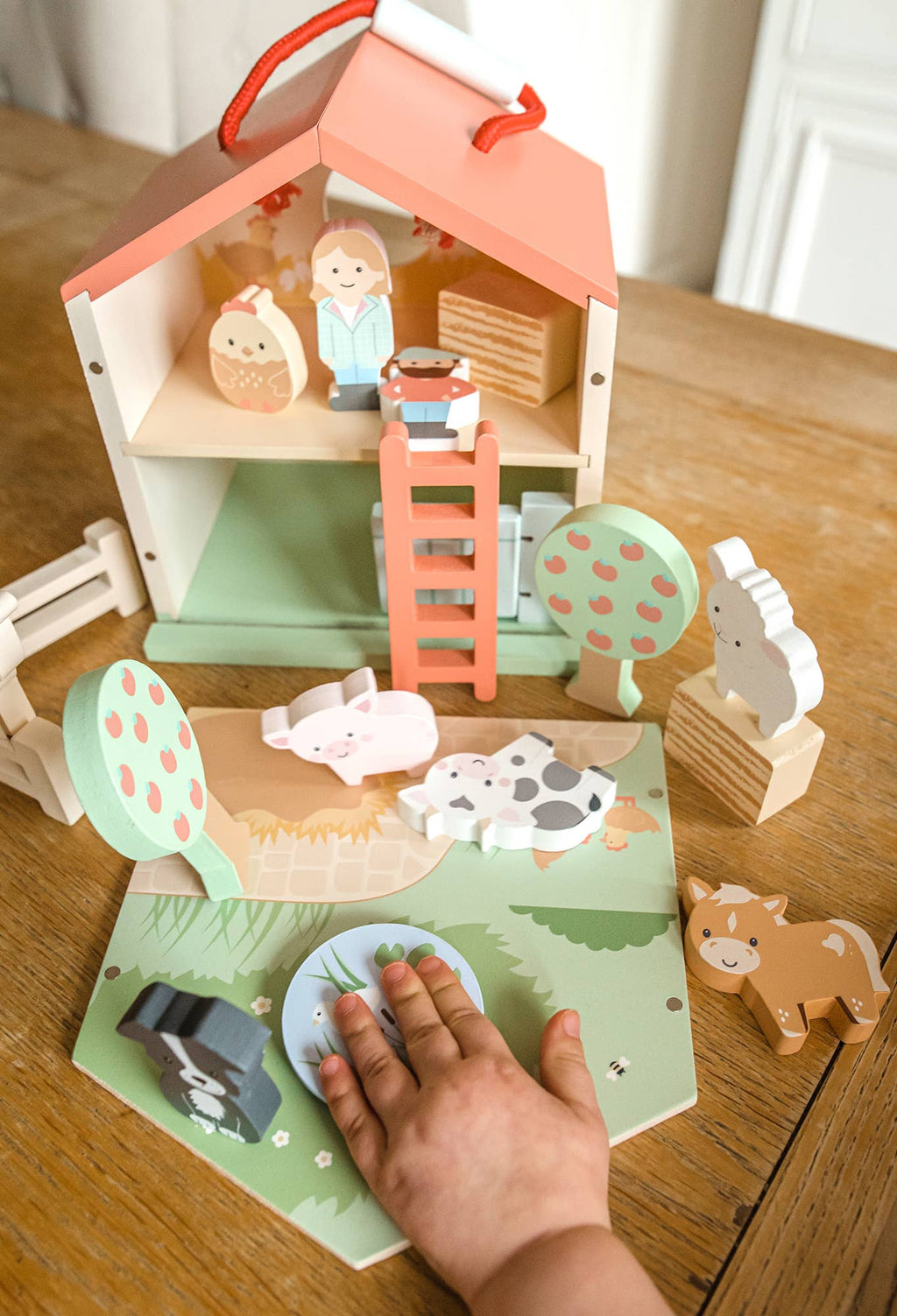 Orange Tree Toys - Farmyard Play Set