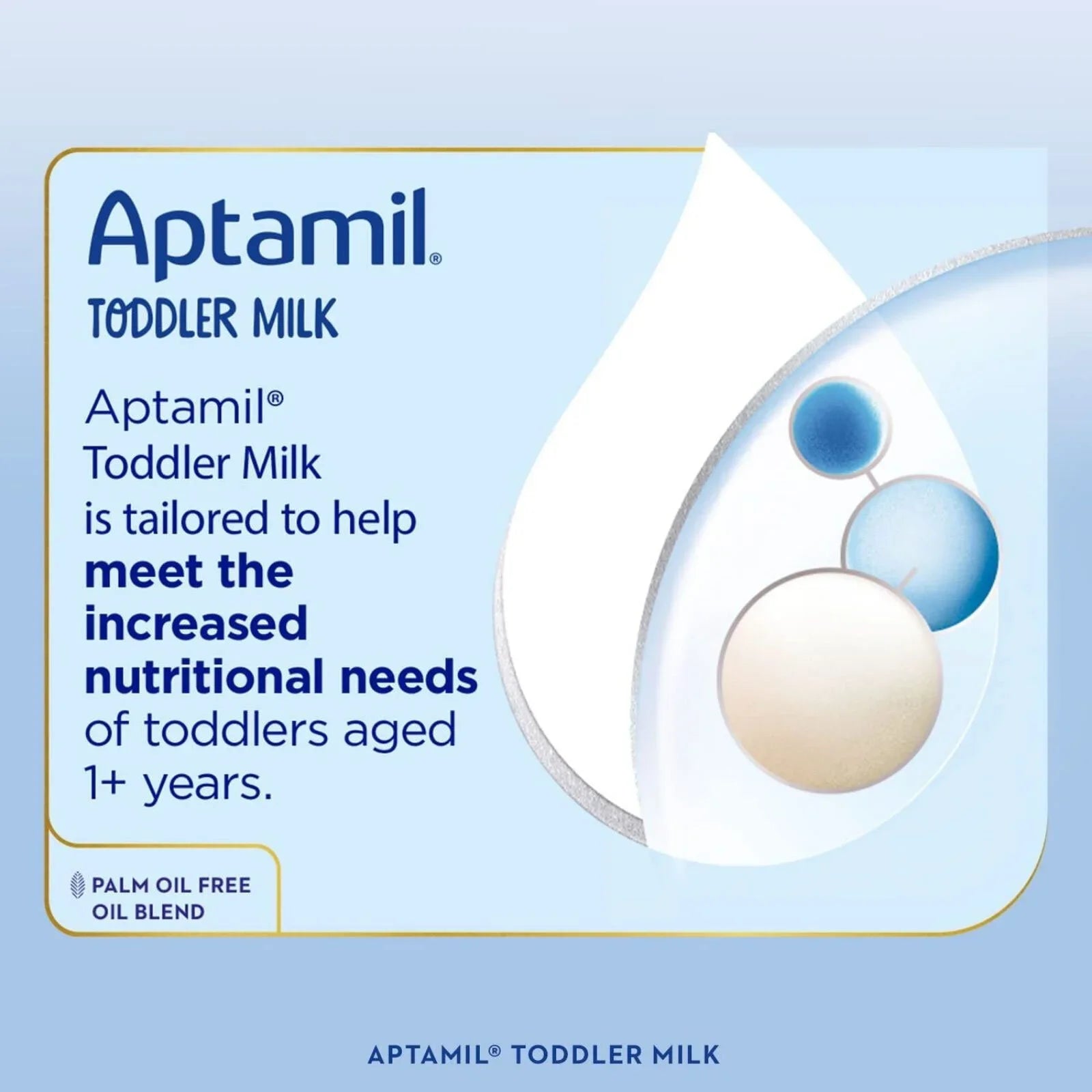 Aptamil 3 Growing Up Milk Formula - 1-2 years 800g