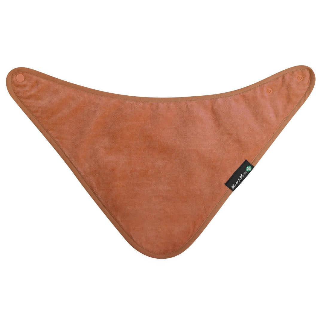 Mum 2 Mum PLUS Youth Disability Bib - Ages 5-15 years - Rust