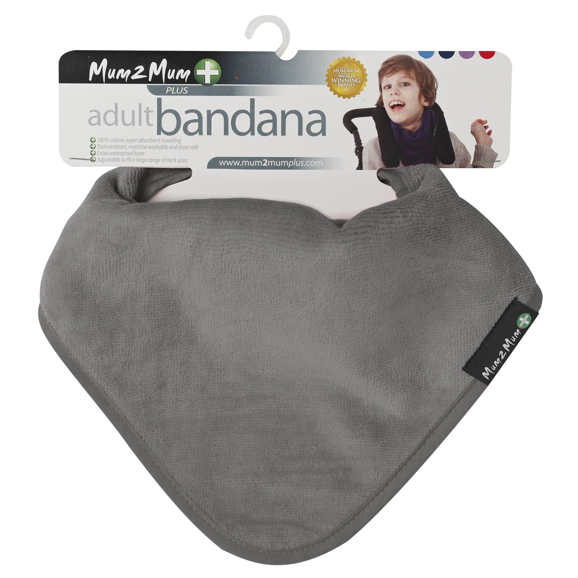 3 PACK - Mum 2 Mum PLUS Adult Bandana - EARTH TONES