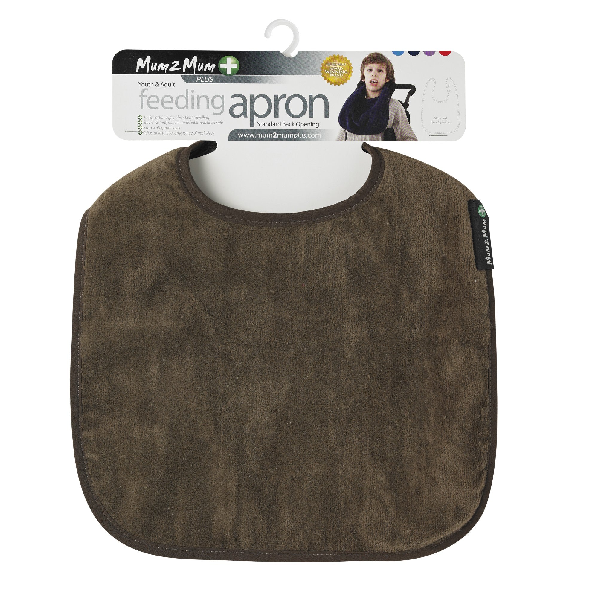 Mum 2 Mum PLUS Protector de ropa para adultos y jóvenes - 14 colores