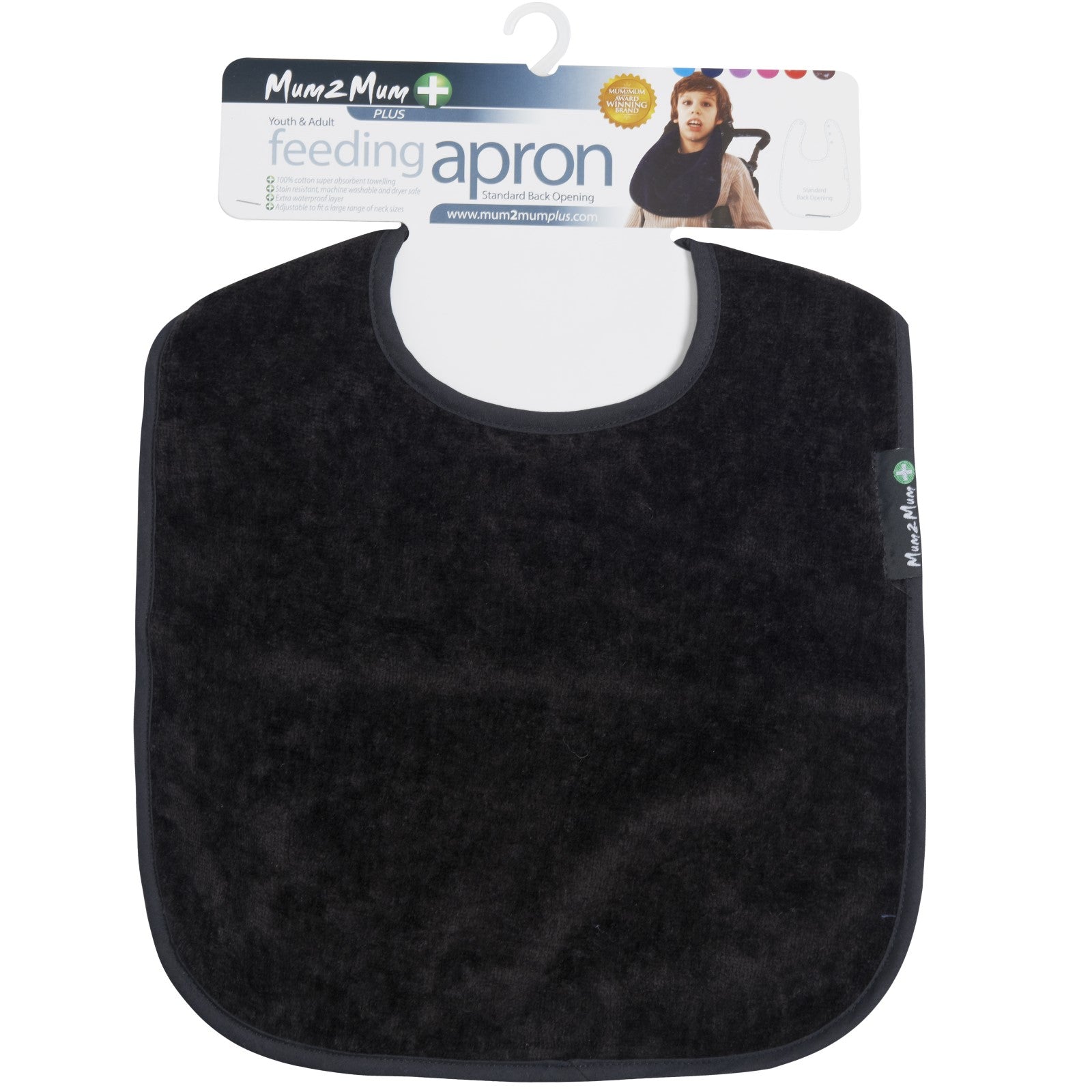 Mum 2 Mum PLUS Clothing Protector For Adults & Youths - Black