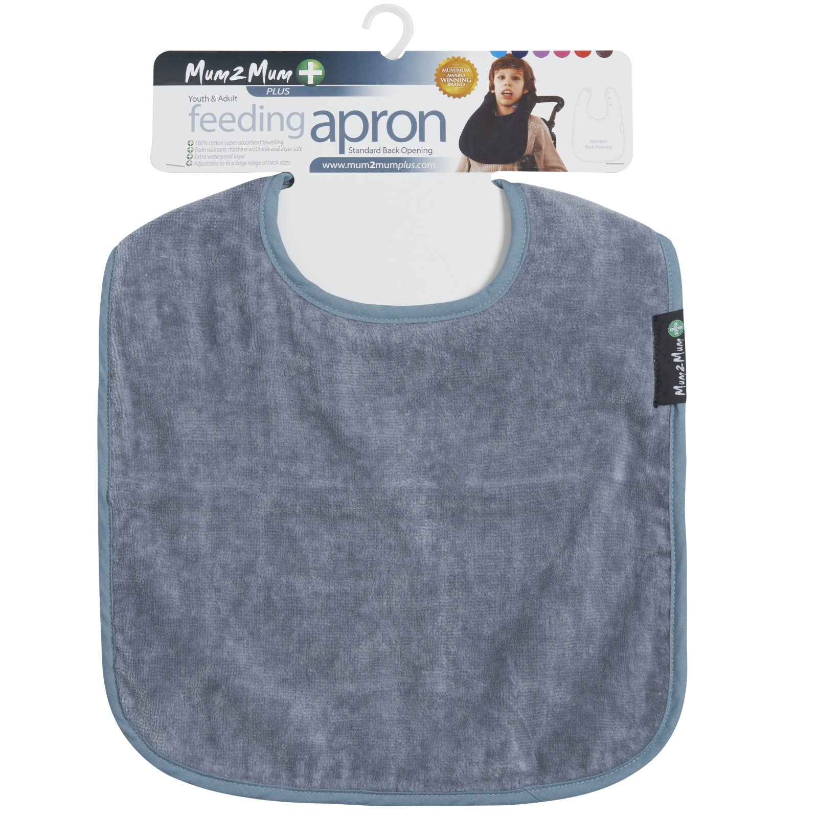 Mum 2 Mum PLUS Clothing Protector For Adults & Youths - Grey