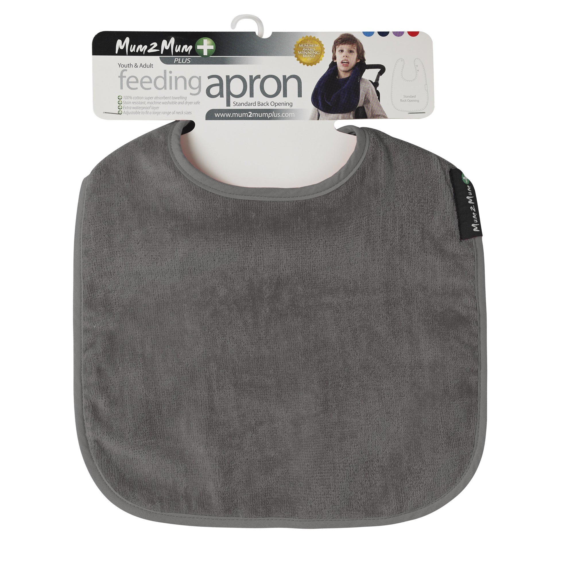 Protecteur de vêtements Mum 2 Mum PLUS pour adultes et jeunes - 14 couleurs