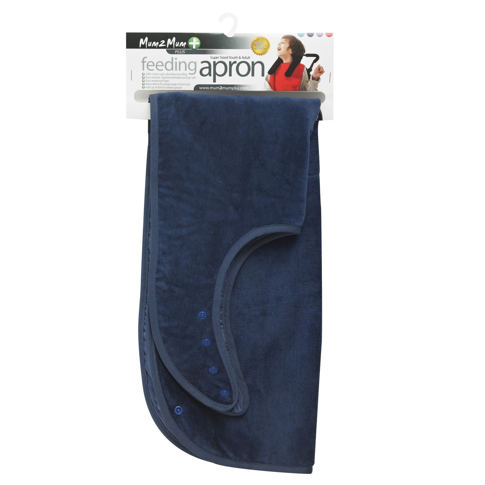 Mum 2 Mum PLUS SuperSized Clothing Protector - Navy Blue