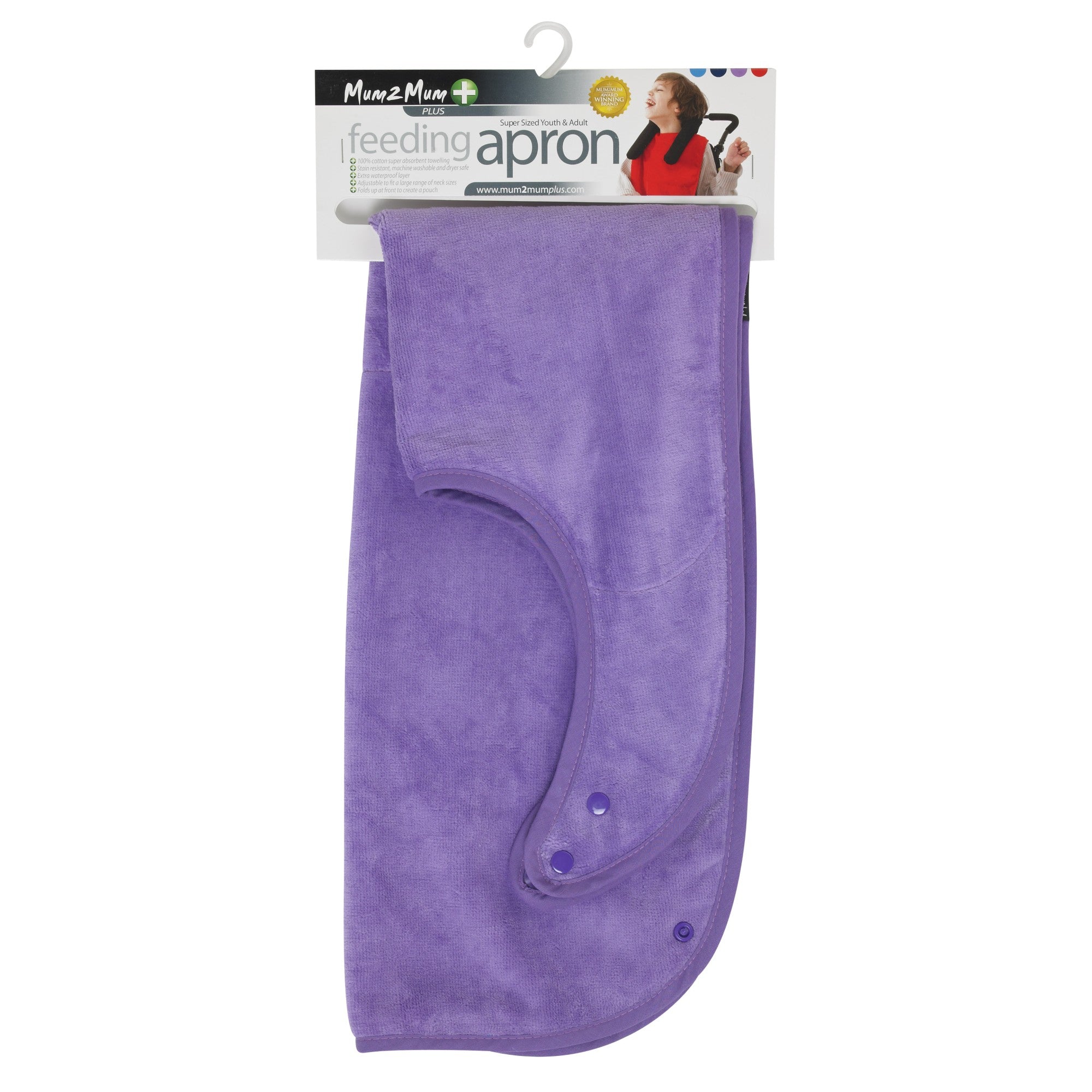 Mum 2 Mum PLUS SuperSized Clothing Protector - Purple