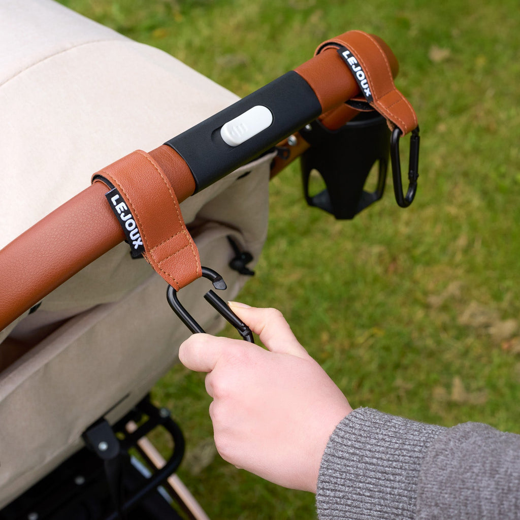 The Lejoux Stroller Bag Clips For Stroller/Pushchair