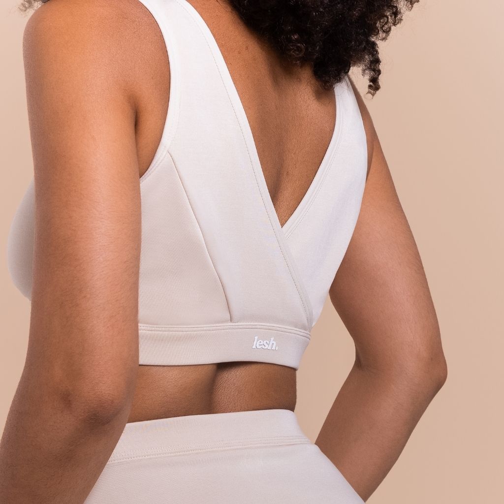 LESH - Clipless Comfort Leakproof Nursing Bra - Black / Pink / Beige - Baby&More