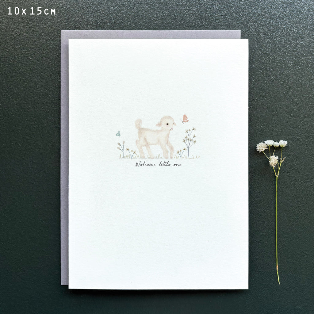 East of India New Baby Card - Welcome Little One