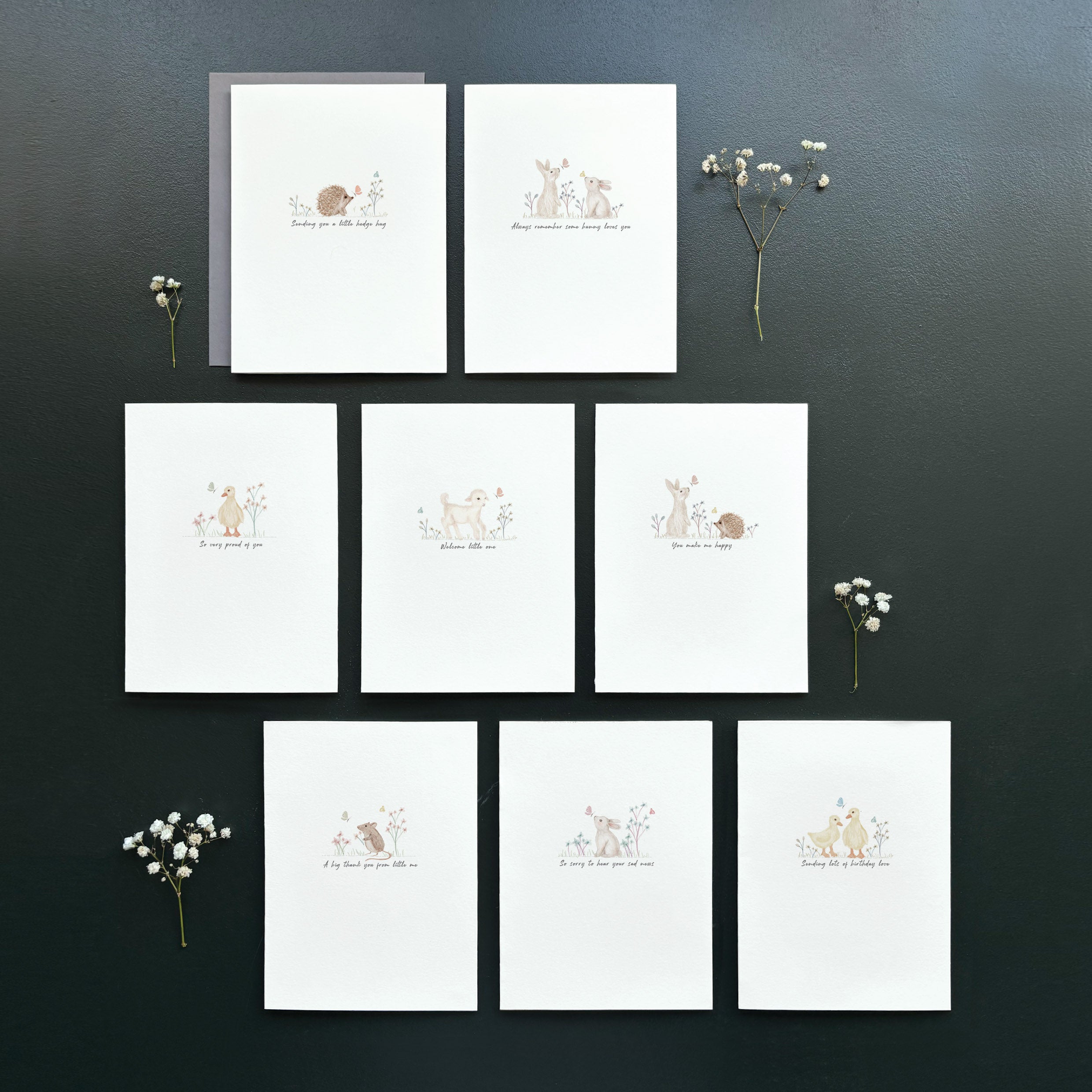 East of India New Baby Card - Welcome Little One