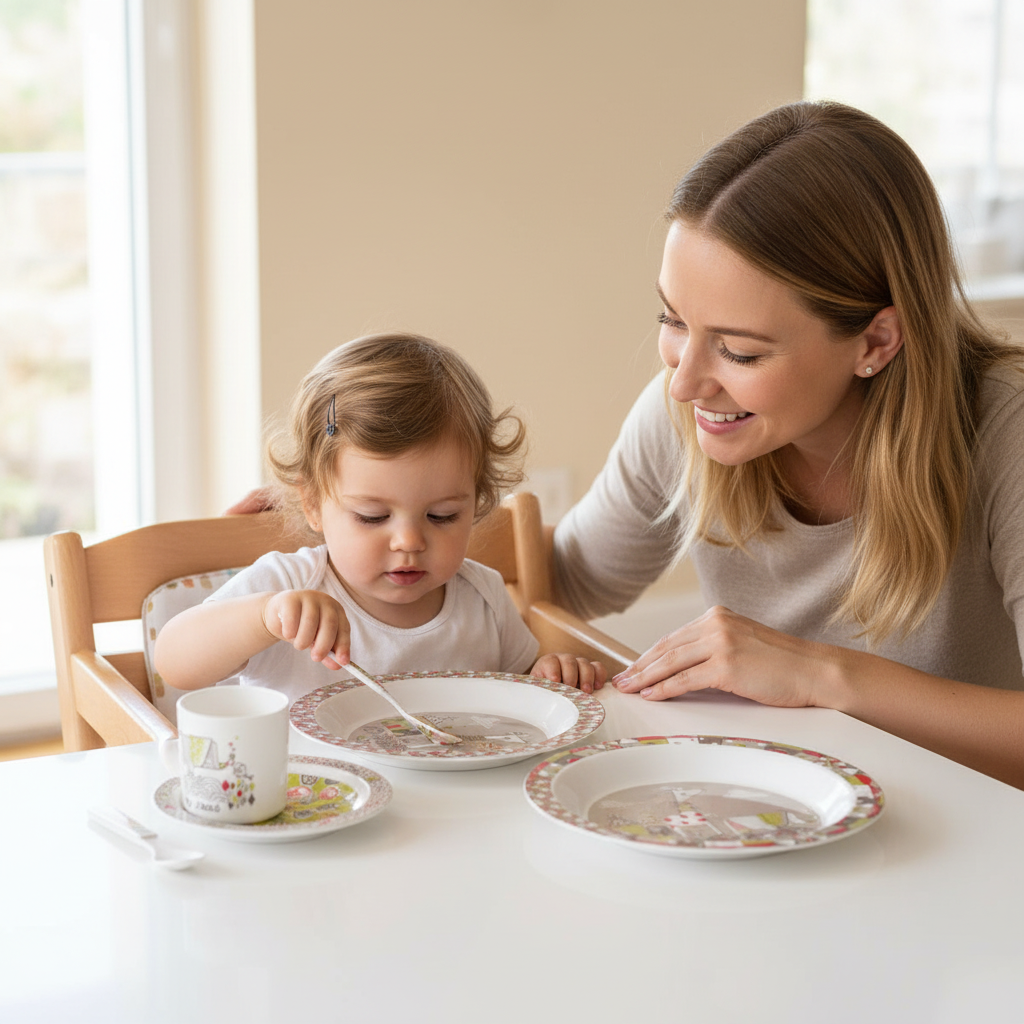 Jane Baby's 6 Piece Microwave Tableware Set
