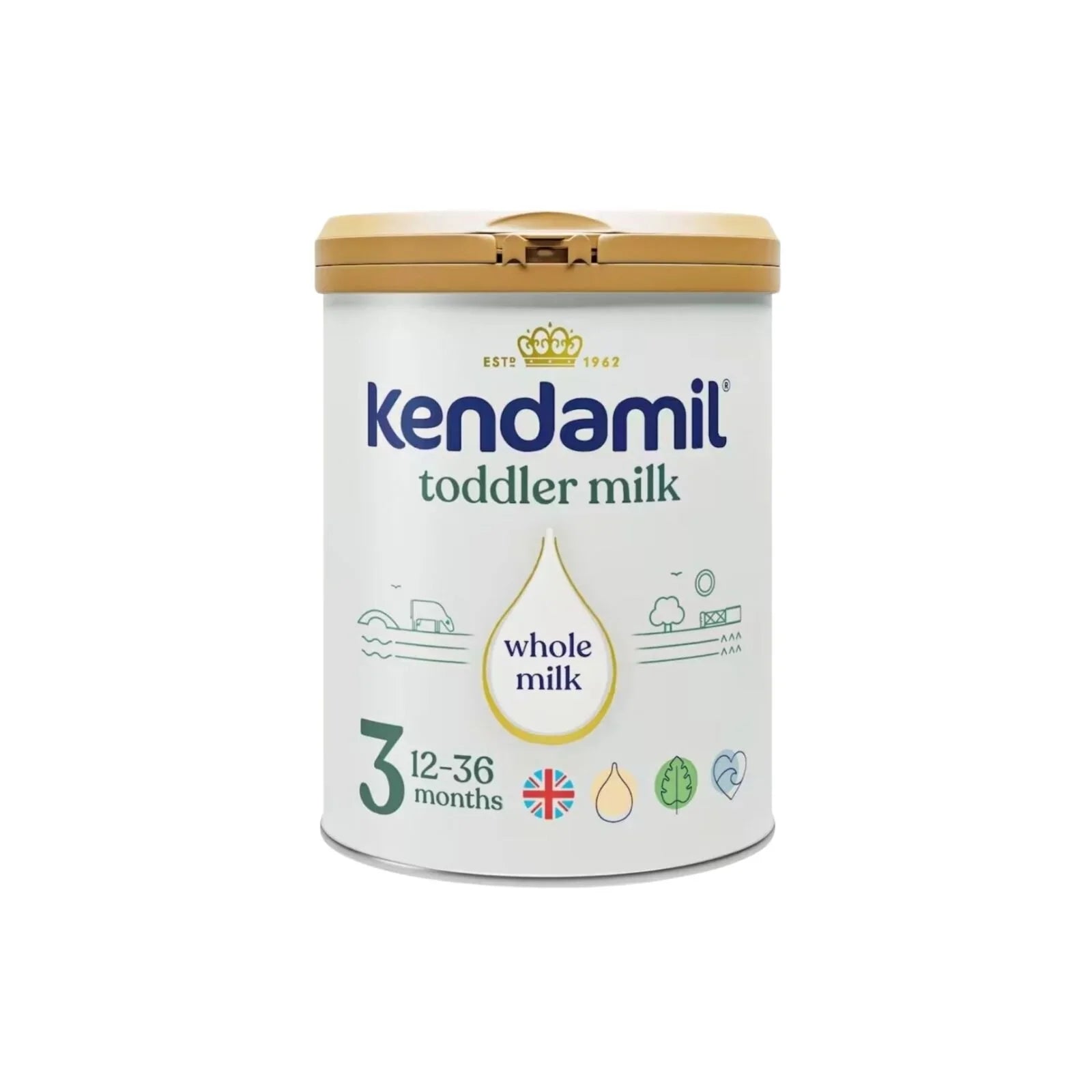 Kendamil Stage 3 Toddler Milk Formula - 12-36 months 800g
