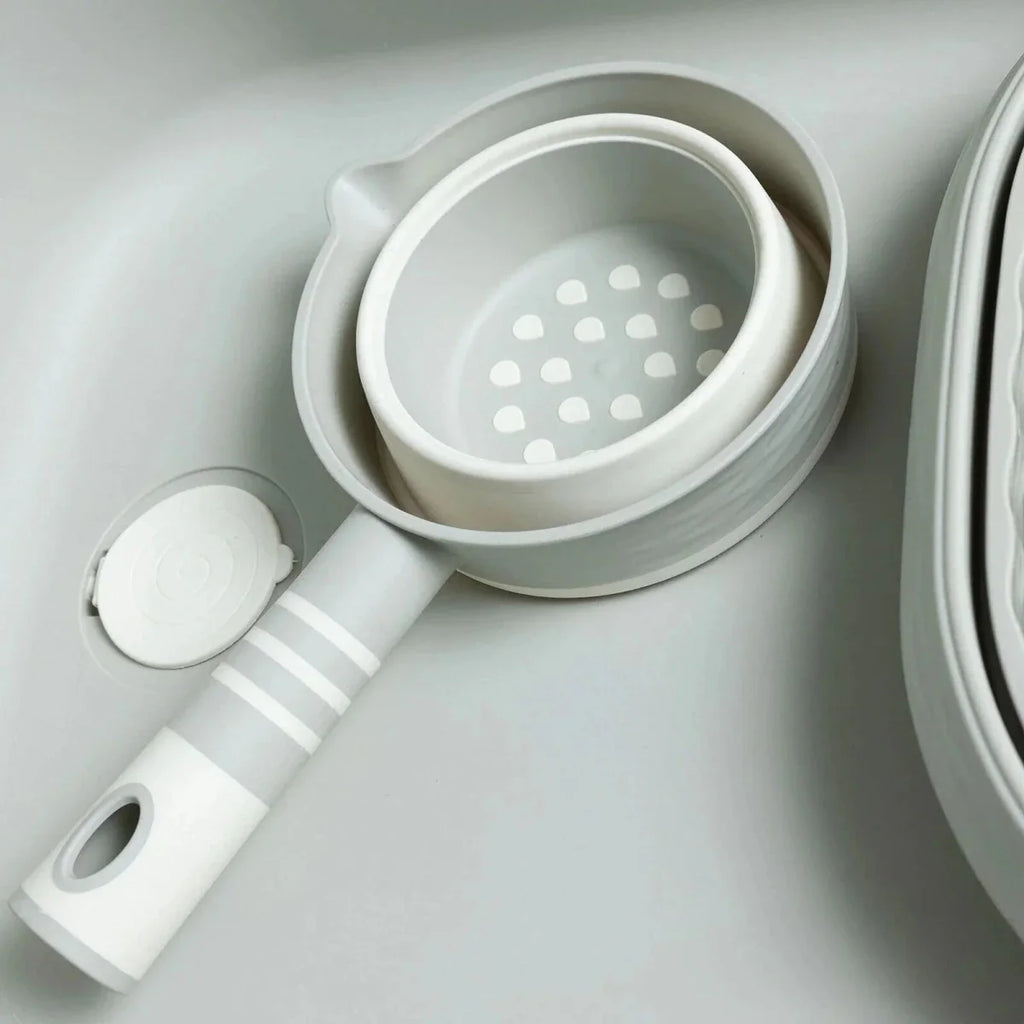 baby plus Bath Tub with Thermometer Set 3 pcs