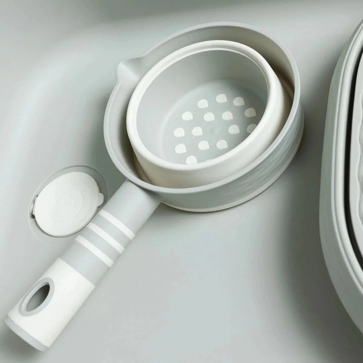 baby plus Bath Tub with Thermometer Set 3 pcs