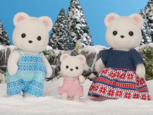 Sylvanian Families - Polar Bear Family