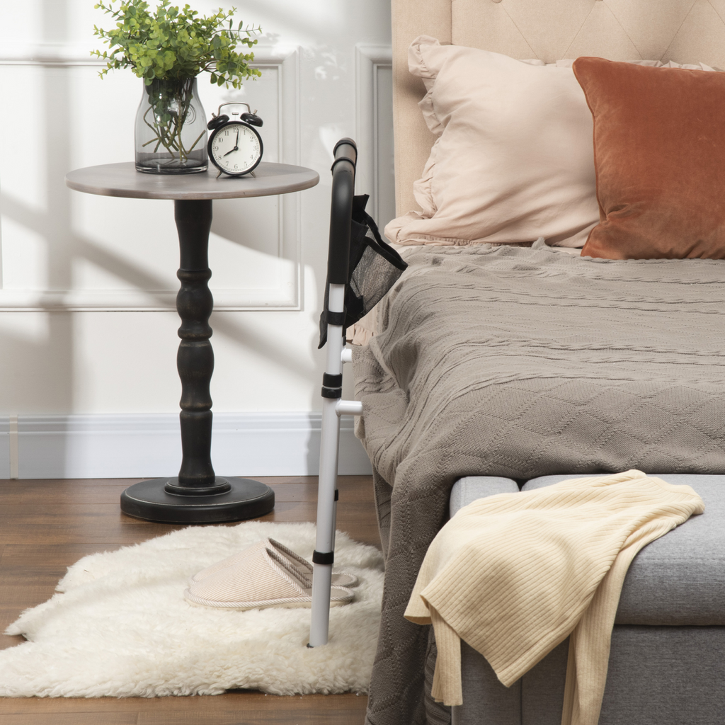 Adjustable Bed Rail Grab Bar for Elderly / Disabled Adults