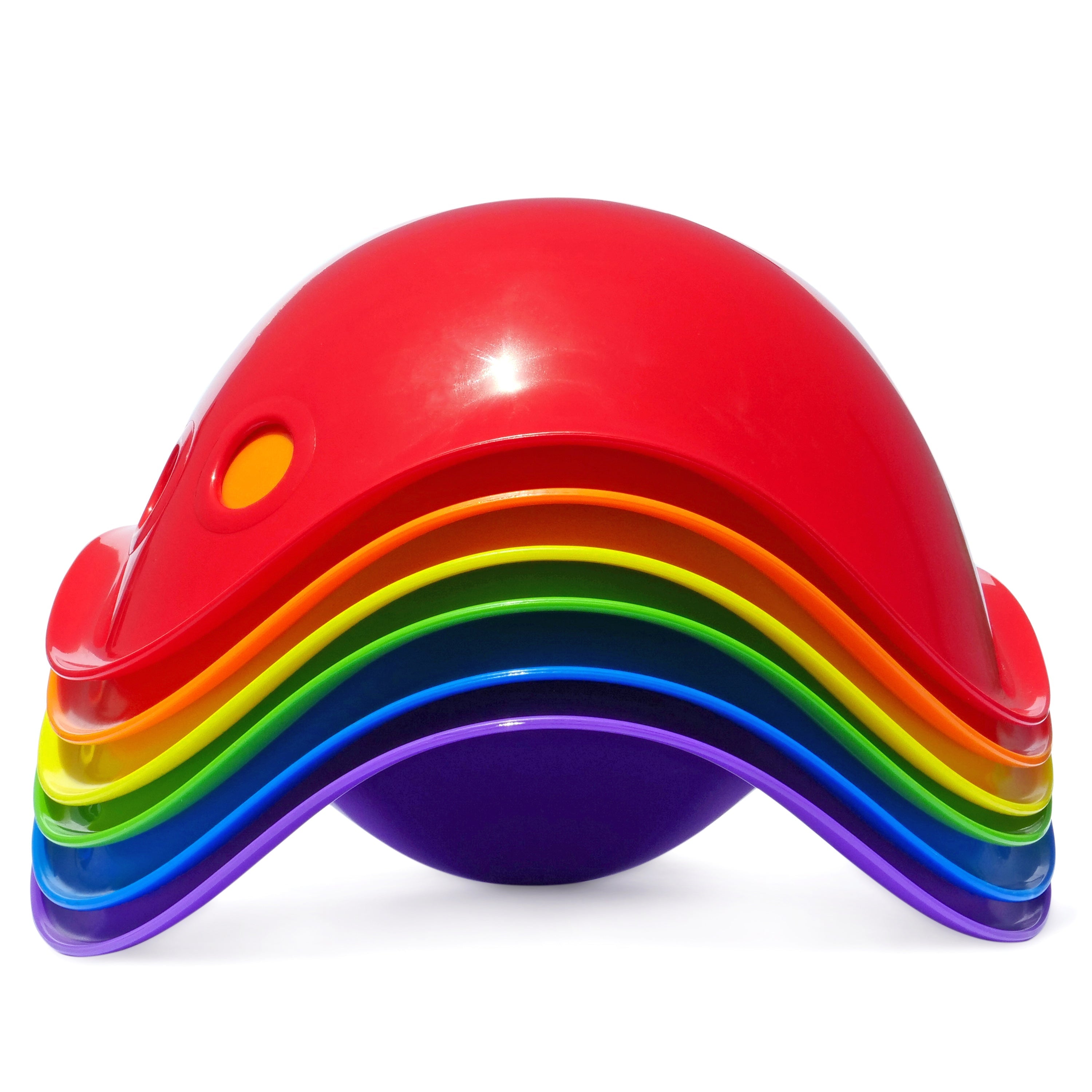MOLUK Bilibo Red - Rocking & Spinning Toy
