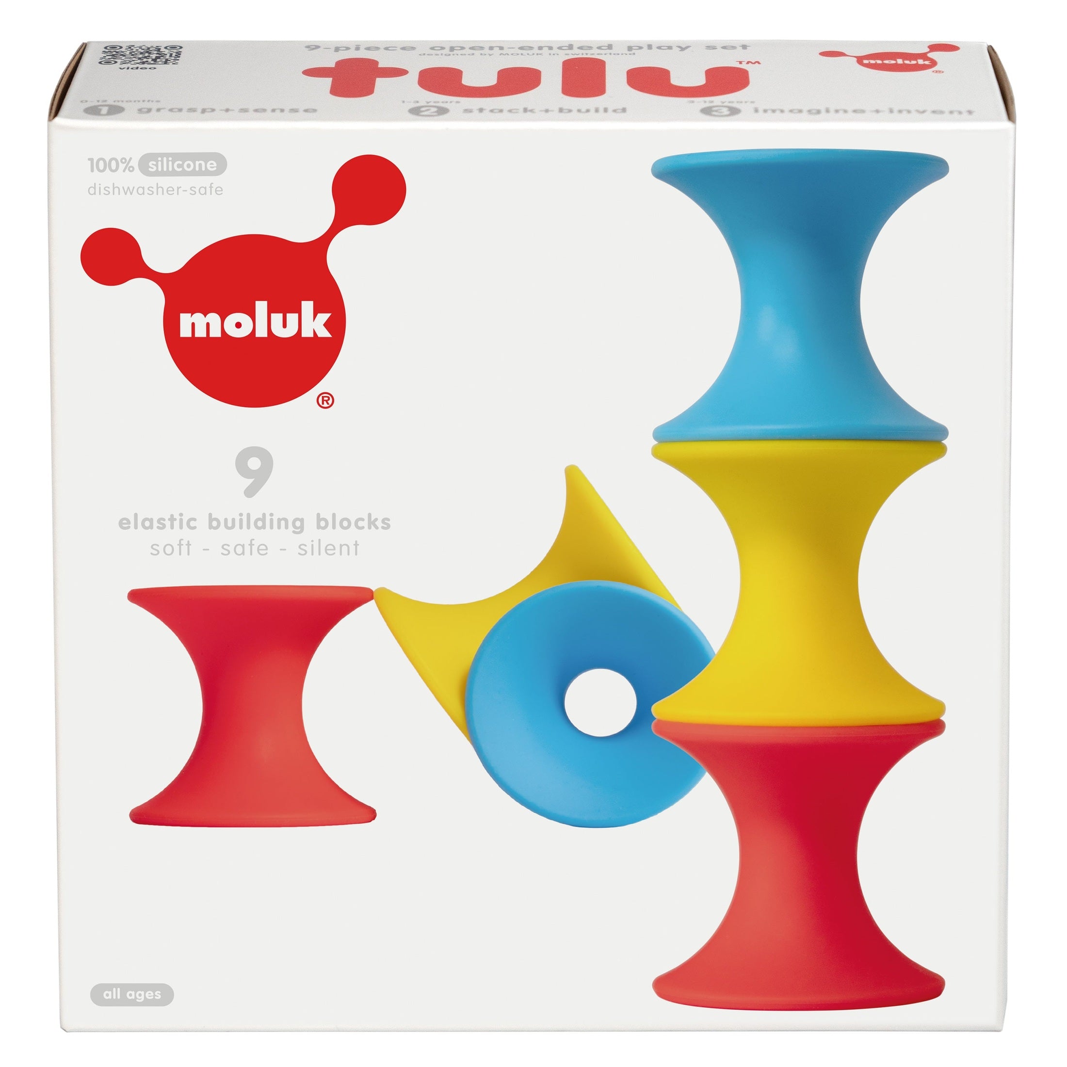 MOLUK Tulu 9-set - Teether / Stacking Toy
