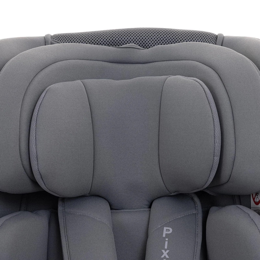 baby plus Pixi i-Size Group 0+/1/2/3 (Birth to 12 Years) Car Seat - Grey