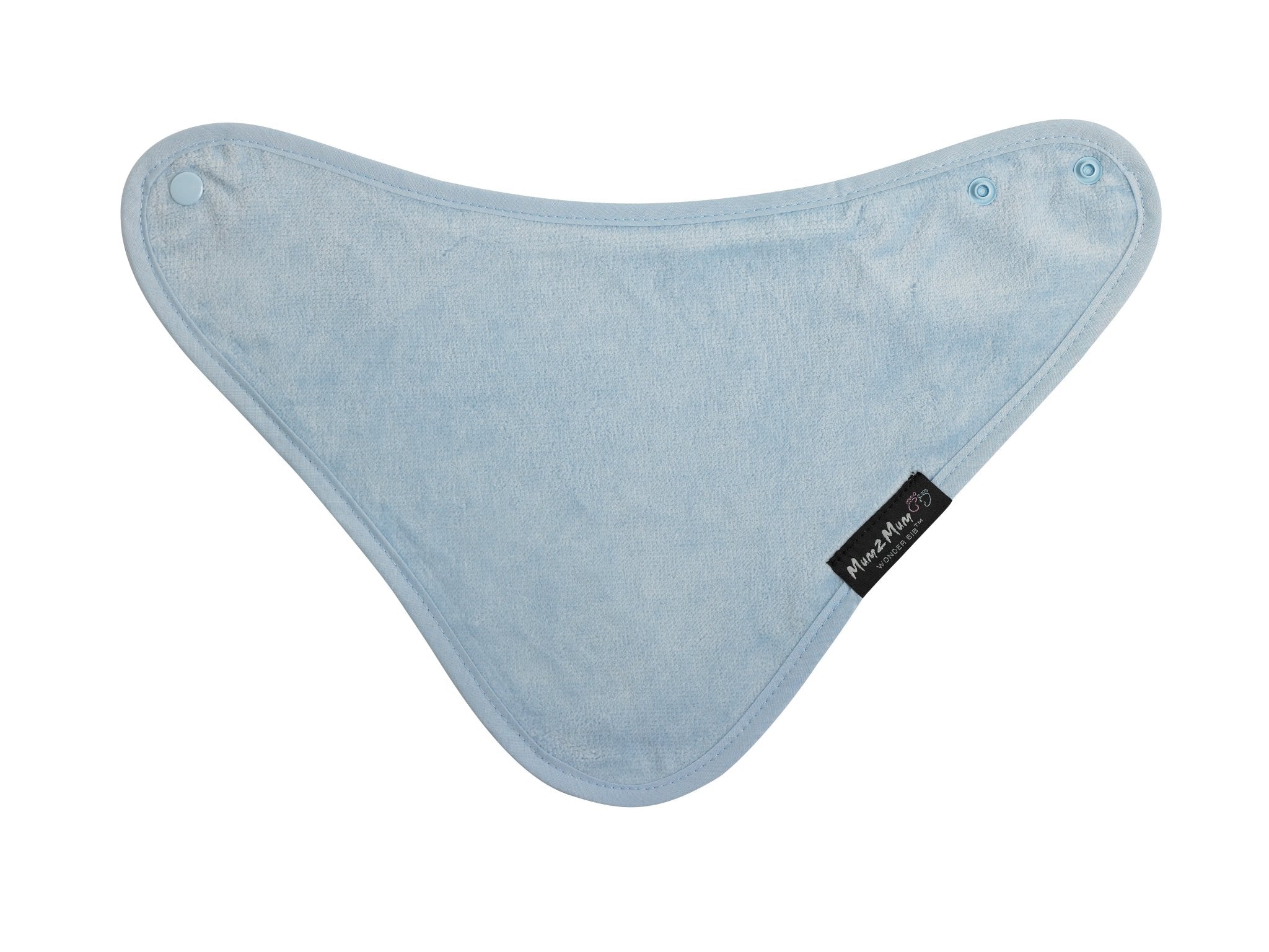 3 PACK - Mum 2 Mum Bandana Style Baby Bibs - Navy / Baby Blue / Teal - Baby&More