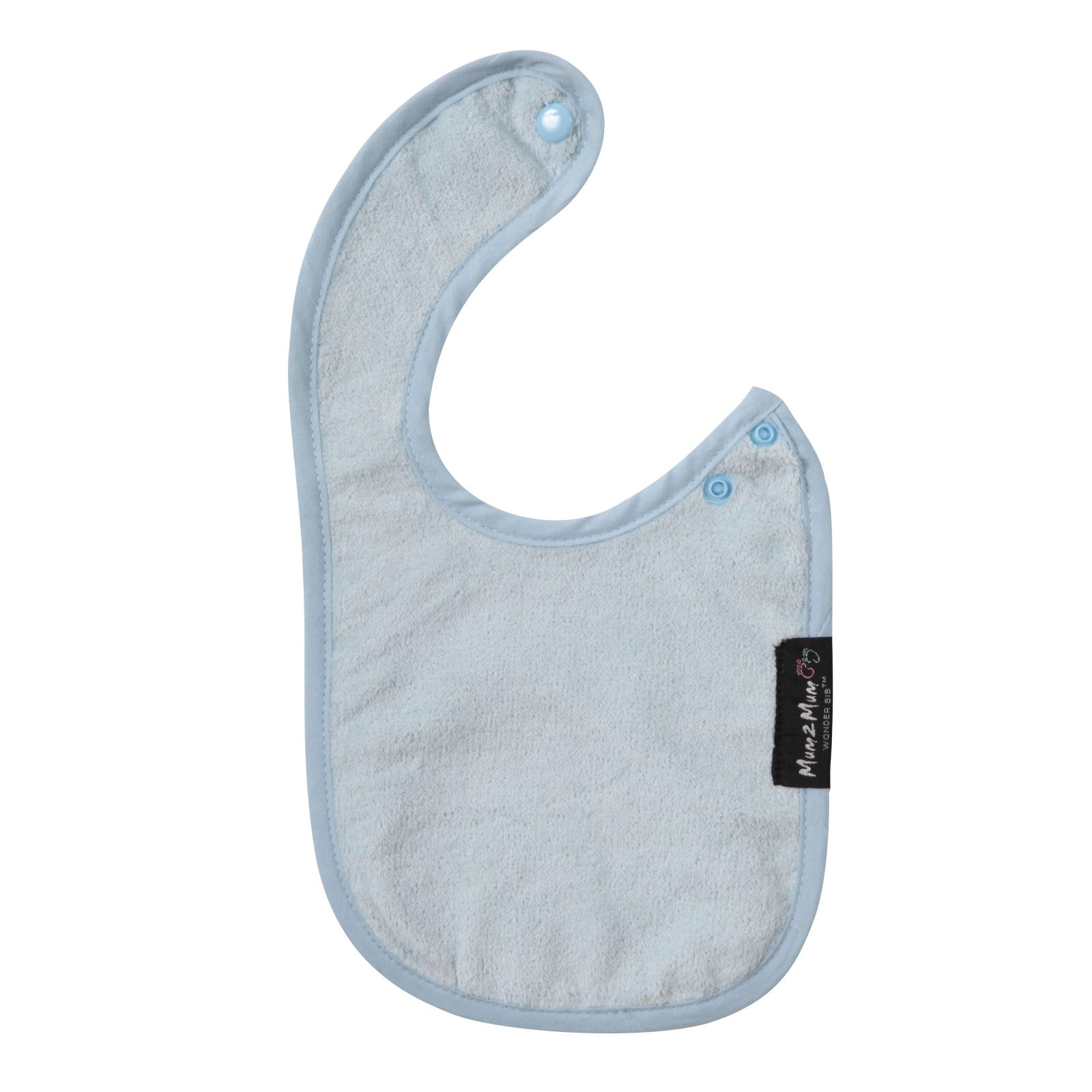 3 PACK - Mum 2 Mum Infant Wonder Bibs - Baby Blue - Baby&More