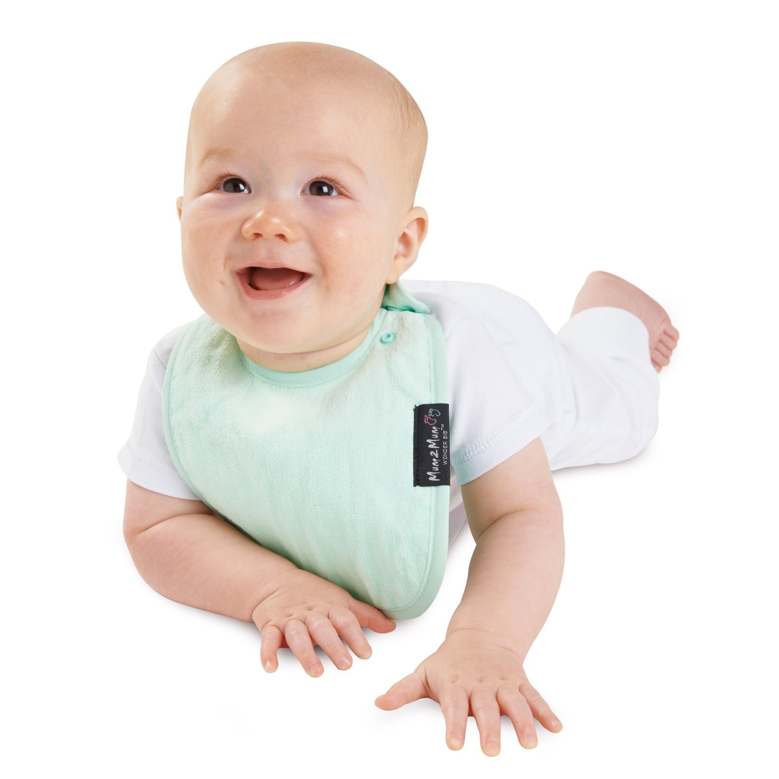 3 PACK - Mum 2 Mum Infant Wonder Bibs - Unisex Pastels - Baby&More