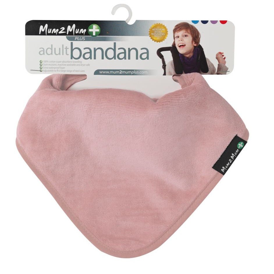3 PACK Mum 2 Mum PLUS Adult Bandana - Dusty Pink / Cerise / Purple - Baby&More