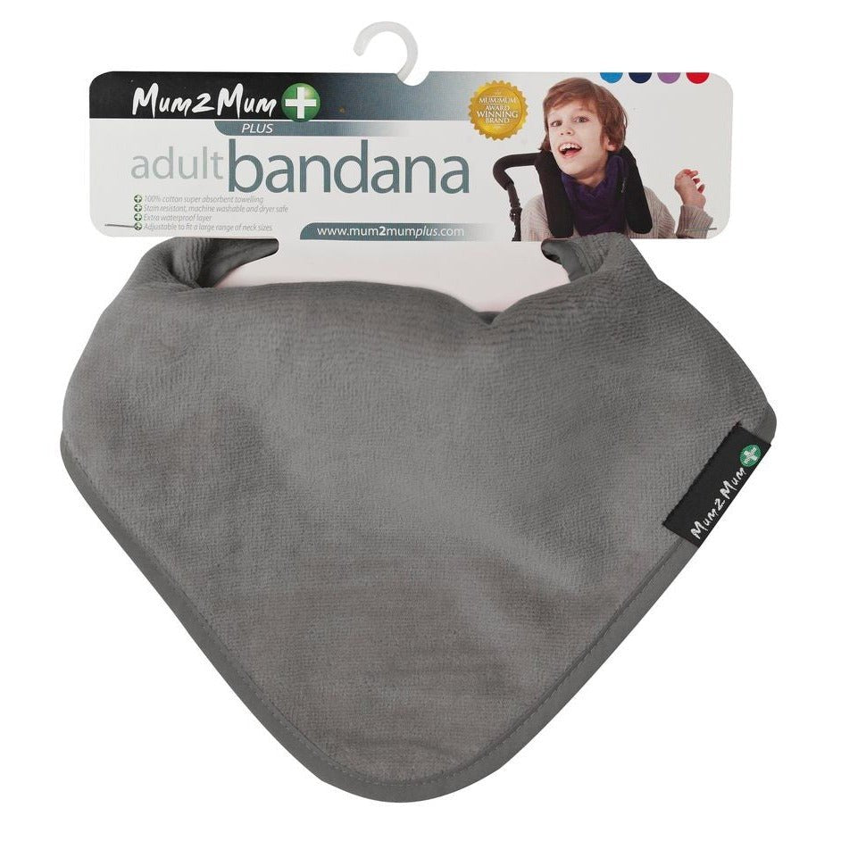 3 PACK - Mum 2 Mum PLUS Adult Bandana - Mushroom / Grey / Stone - Baby&More