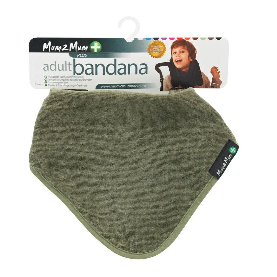 3 PACK - Mum 2 Mum PLUS Adult Bandana - Olive / Mushroom / Navy - Baby&More