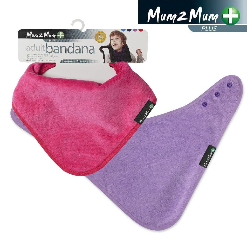 3 PACK - Mum 2 Mum PLUS Adult Disability Dignity Bibs - ANY COLOURS - Baby&More