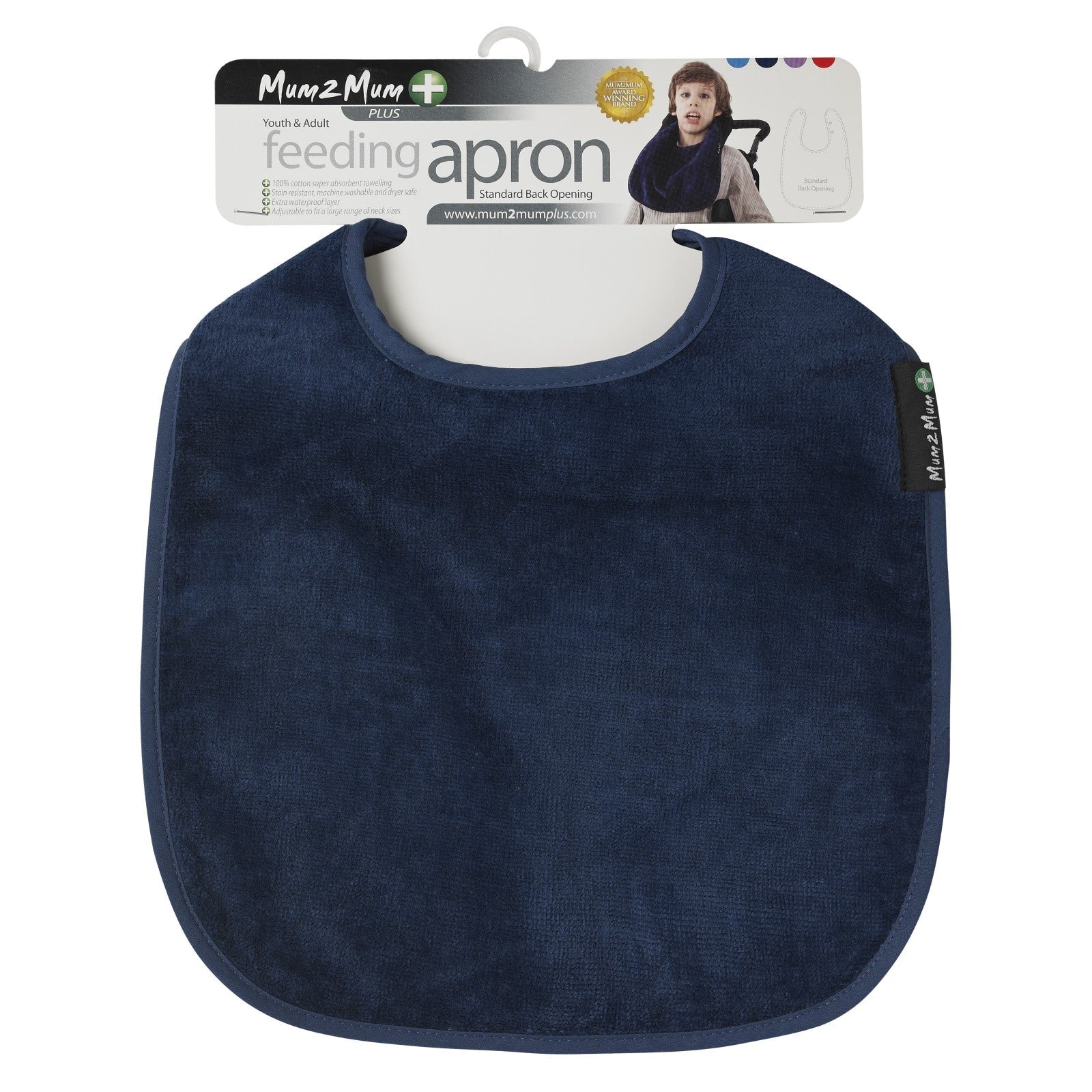 3 PACK - Mum 2 Mum PLUS Clothing Protector for Adults & Youths - 3 THE SAME COLOUR - Baby&More