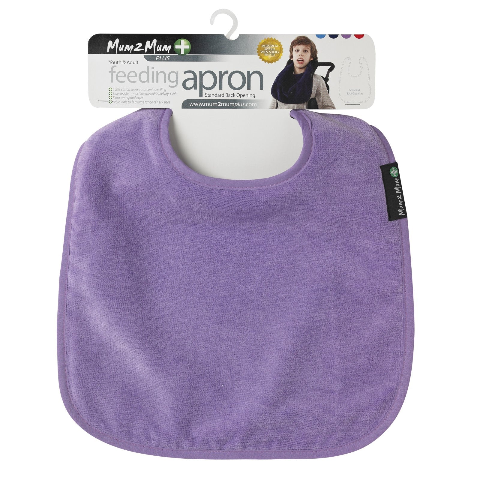 3 PACK - Mum 2 Mum PLUS Clothing Protector for Adults & Youths - 3 THE SAME COLOUR - Baby&More