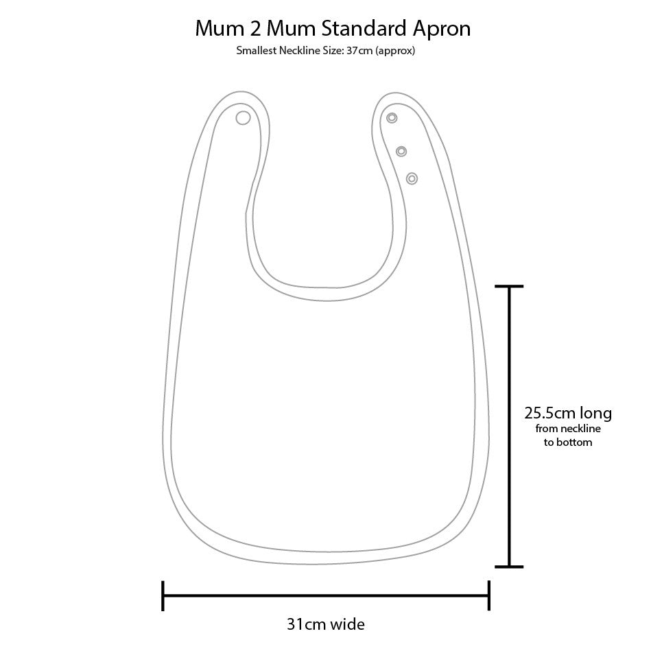 3 PACK - Mum 2 Mum PLUS Clothing Protector for Adults & Youths - ANY COLOURS - Baby&More
