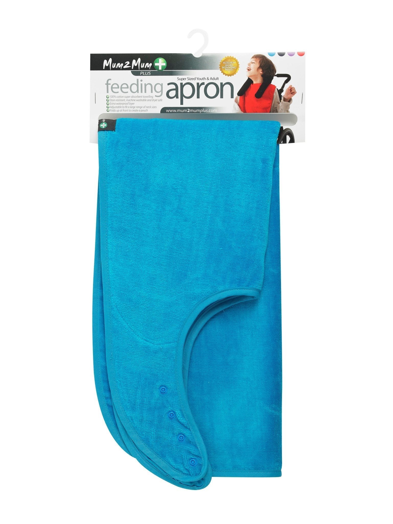 3 PACK - Mum 2 Mum PLUS Supersized Clothing Protector - BLUES - Baby&More