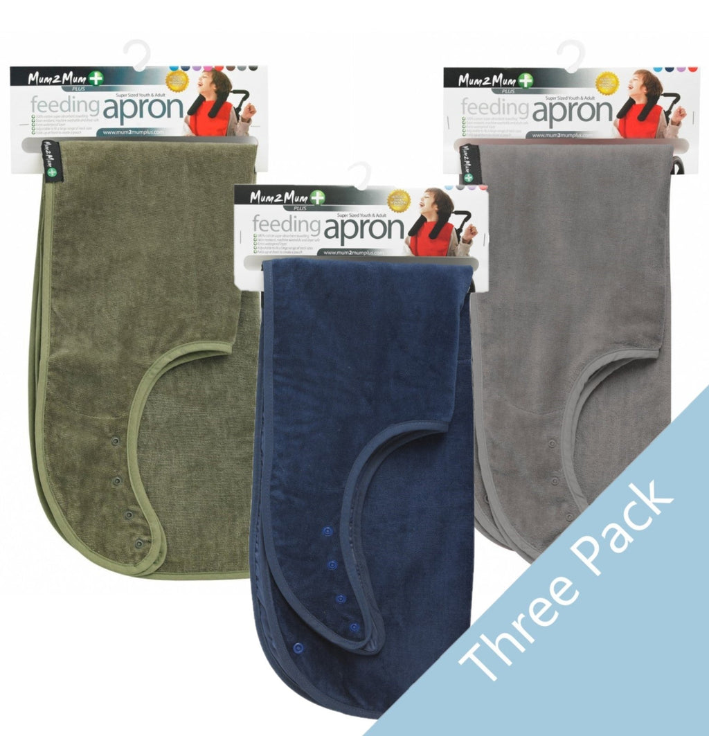 3 PACK Mum 2 Mum PLUS Supersized Clothing Protector - Olive / Mushroom / Navy - Baby&More