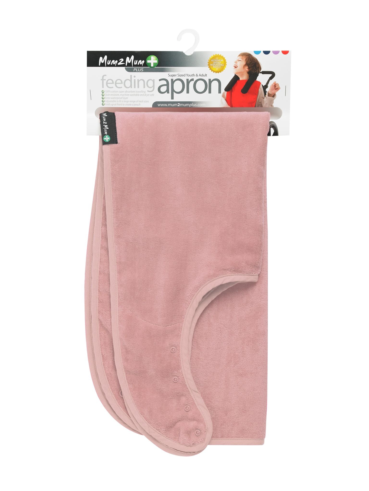 3 PACK - Mum 2 Mum PLUS Supersized Clothing Protector - PINKS - Baby&More