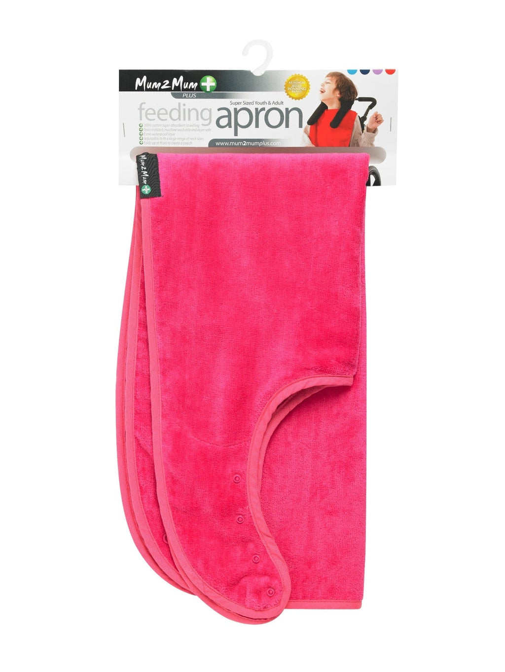 3 PACK - Mum 2 Mum PLUS Supersized Clothing Protector - PINKS - Baby&More