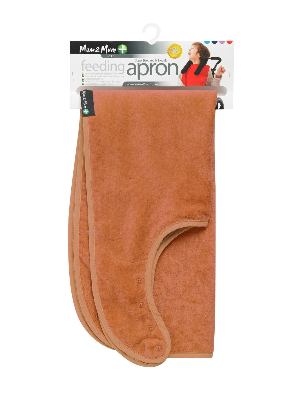 3 PACK Mum 2 Mum PLUS Supersized Clothing Protector - Rust / Mustard / Olive - Baby&More