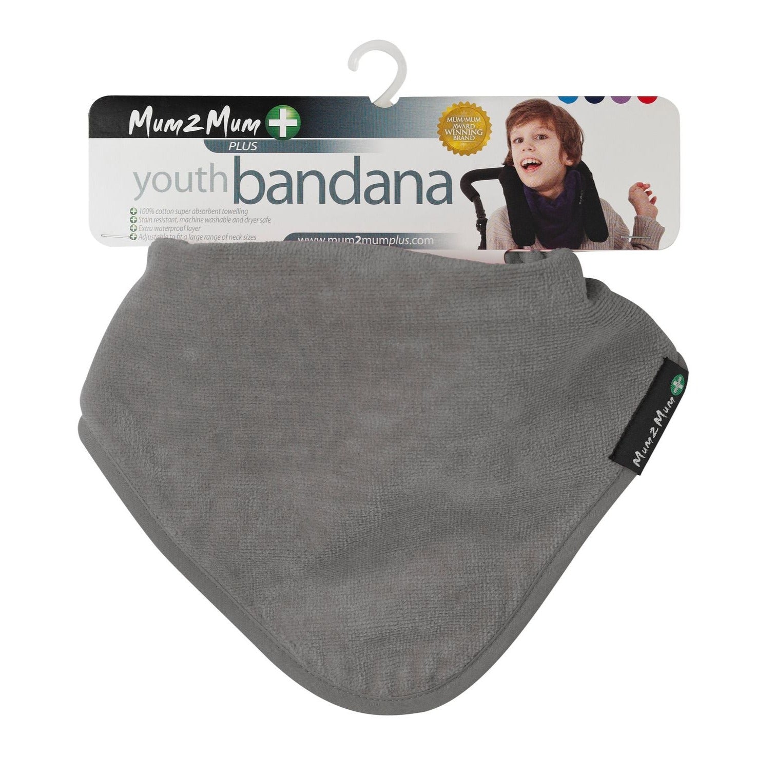 3 PACK - Mum 2 Mum PLUS Youth Bandana - 3 THE SAME COLOUR - Baby&More