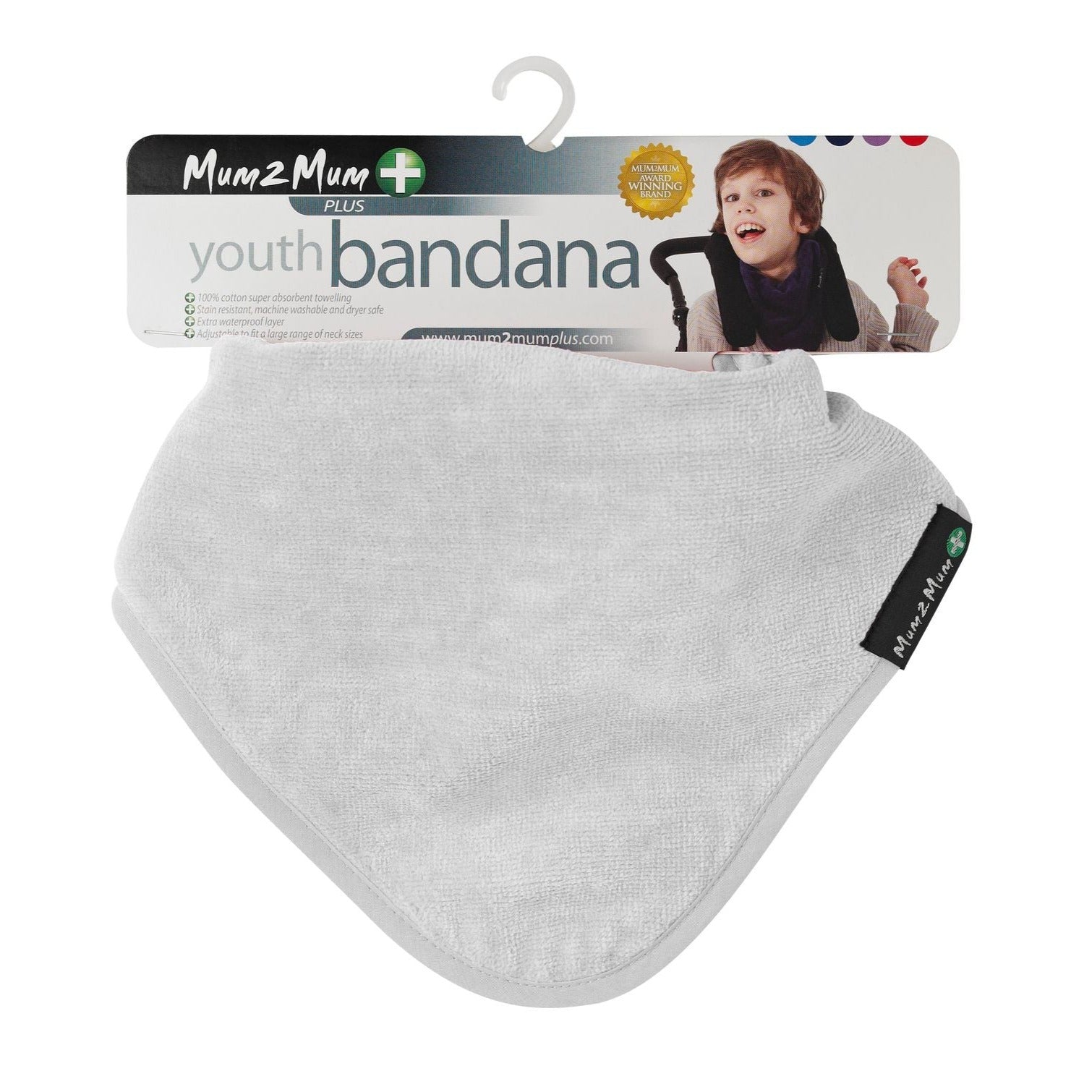 3 PACK - Mum 2 Mum PLUS Youth Bandana - 3 THE SAME COLOUR - Baby&More