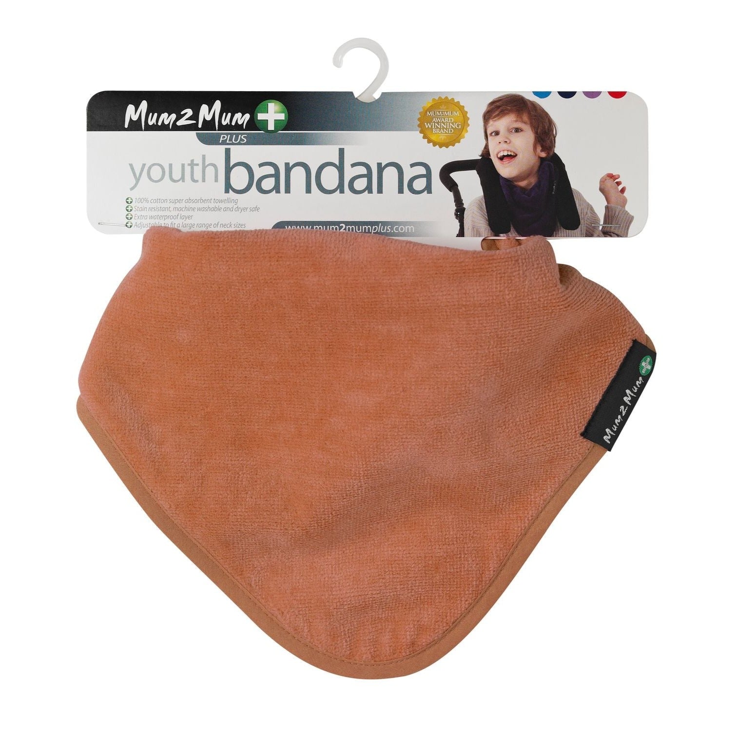 3 PACK - Mum 2 Mum PLUS Youth Bandana - 3 THE SAME COLOUR - Baby&More