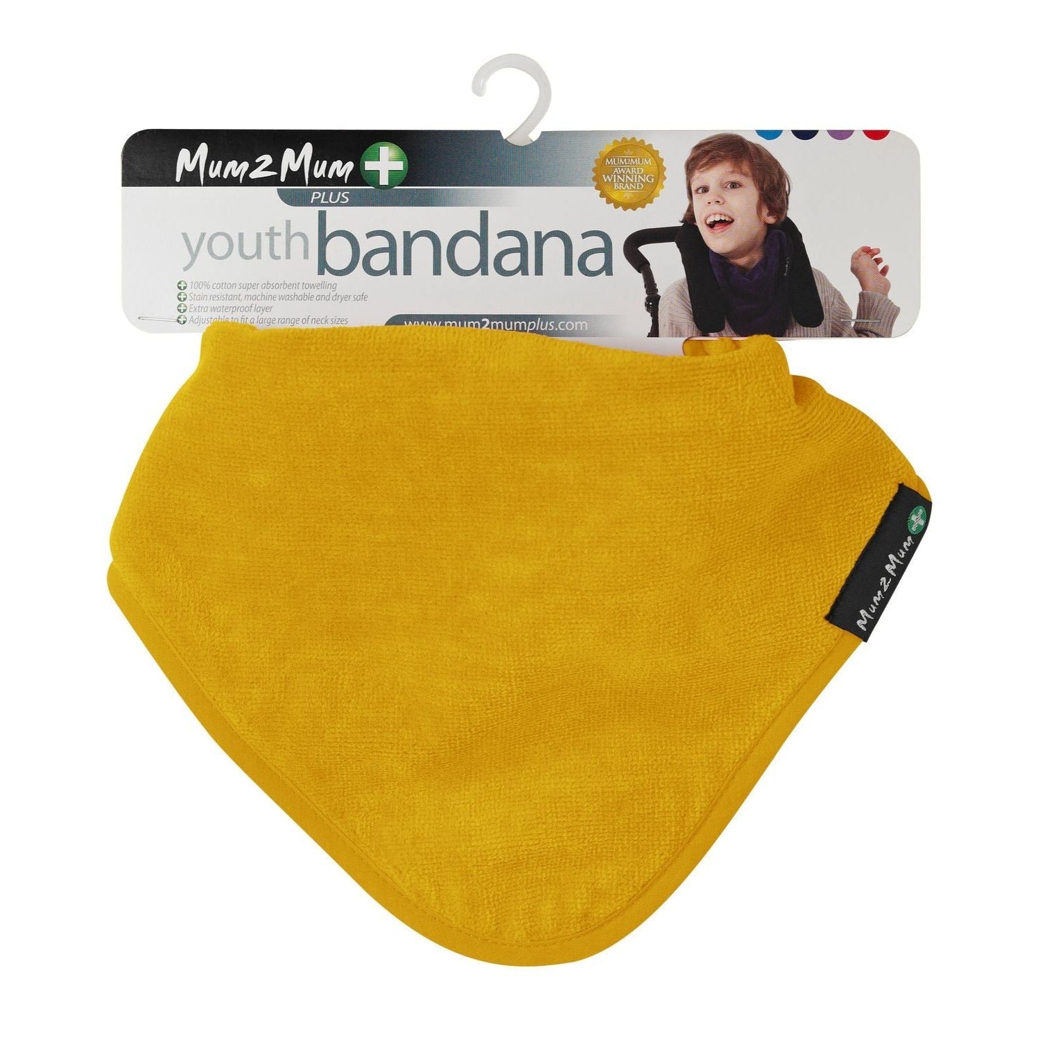 3 PACK - Mum 2 Mum PLUS Youth Bandana - 3 THE SAME COLOUR - Baby&More