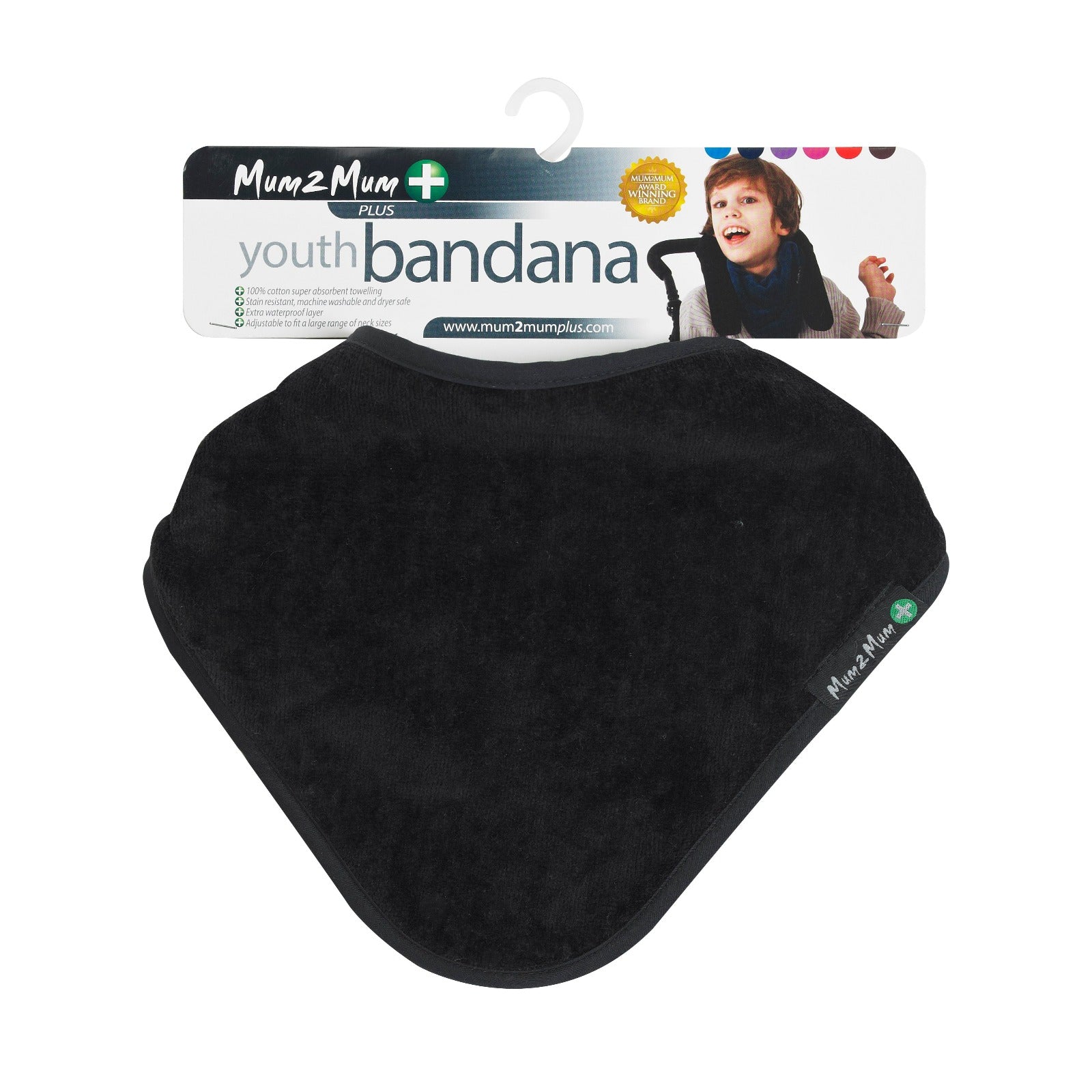 3 PACK - Mum 2 Mum PLUS Youth Bandana - 3 THE SAME COLOUR - Baby&More