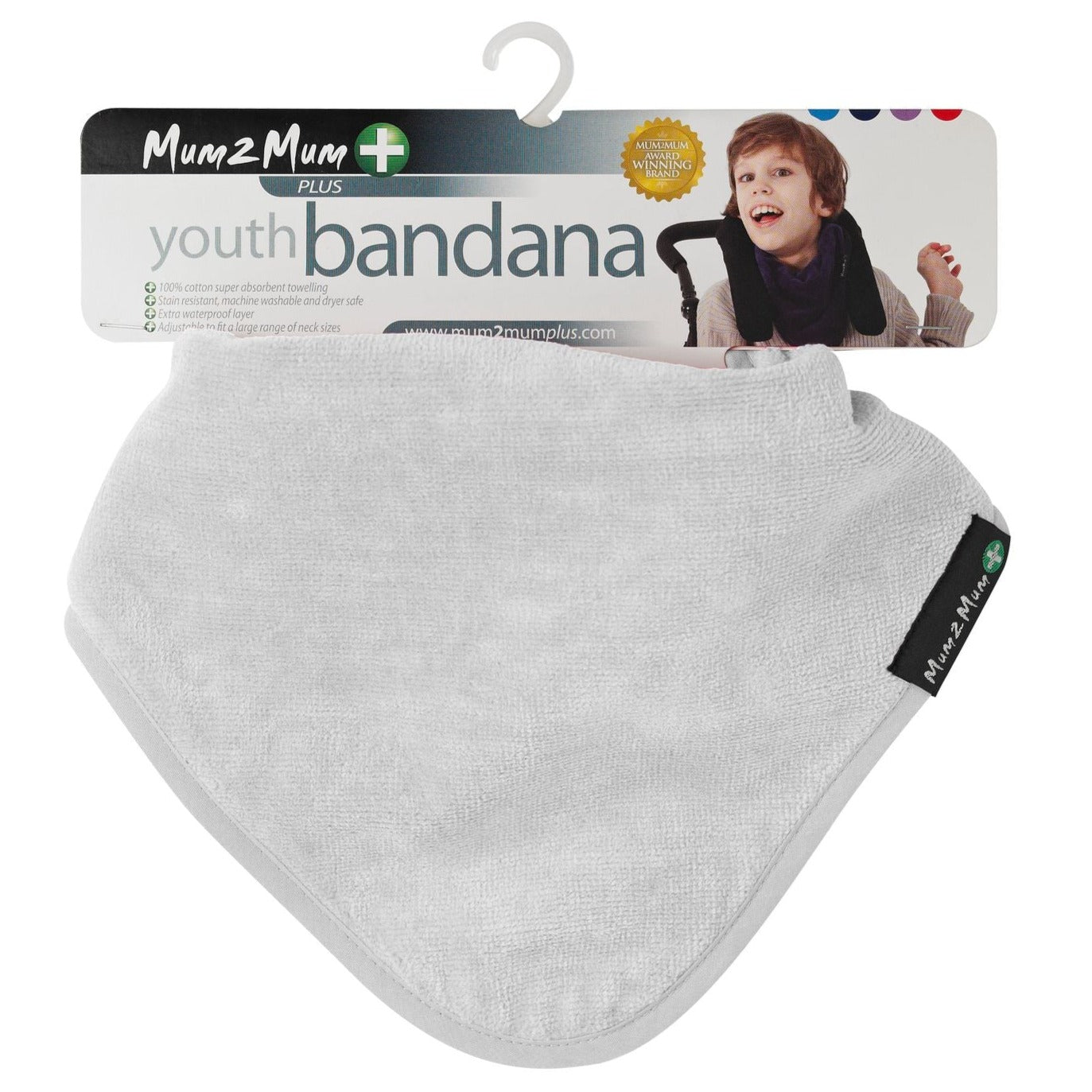3 PACK - Mum 2 Mum PLUS Youth Bandana - Mushroom / Grey / Stone - Baby&More