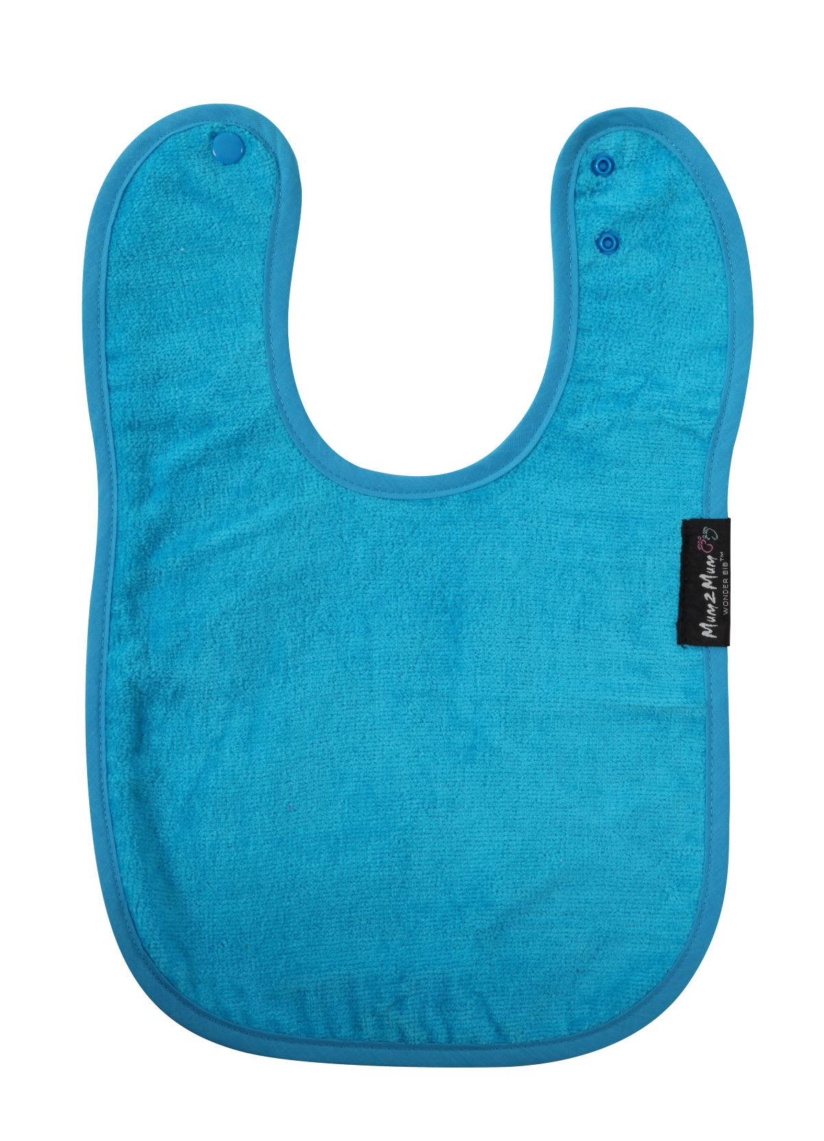 3 PACK - Mum 2 Mum Standard Bibs - Navy / Baby Blue / Teal - Baby&More