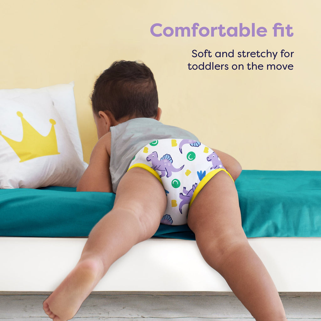 3 Pack Reusable Potty Training Pants in Combo Blue - Enhanced Design - Baby&More