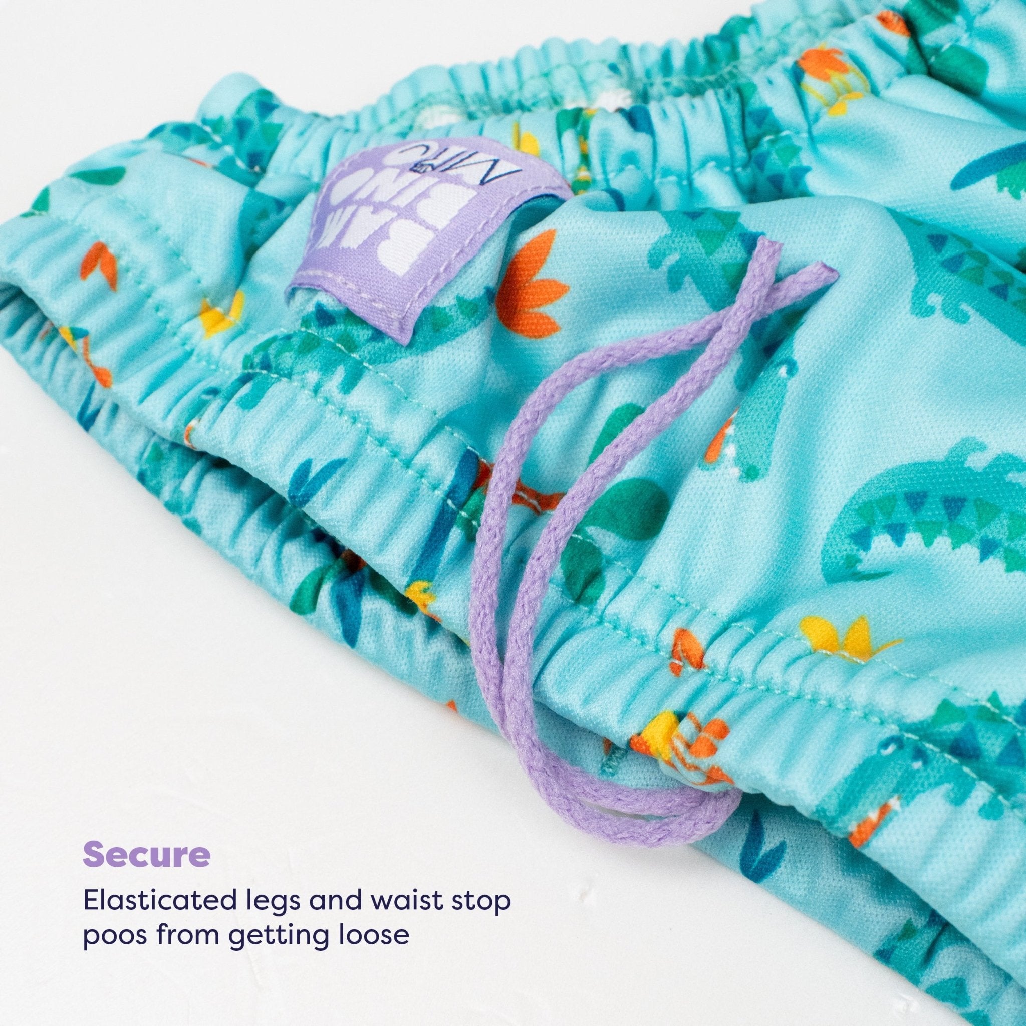 3 Piece Baby Swim Set with Swim Nappy, Swim Top and Swim Hat - Crafty Croc - Baby&More