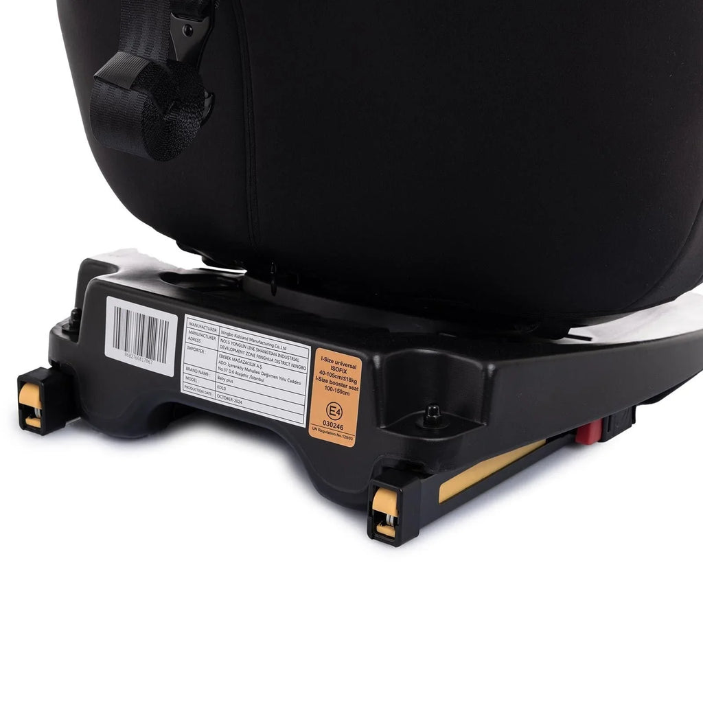 baby plus Pixi i-Size Group 0+/1/2/3 (Birth to 12 Years) Car Seat - Black