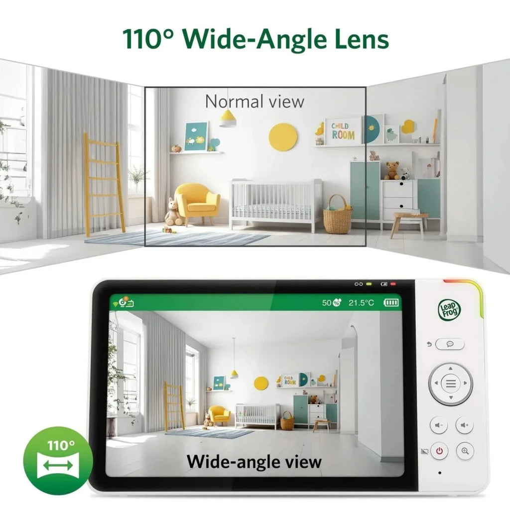 LeapFrog LF5817HD 7" Wi-Fi Smart Video Baby Monitor