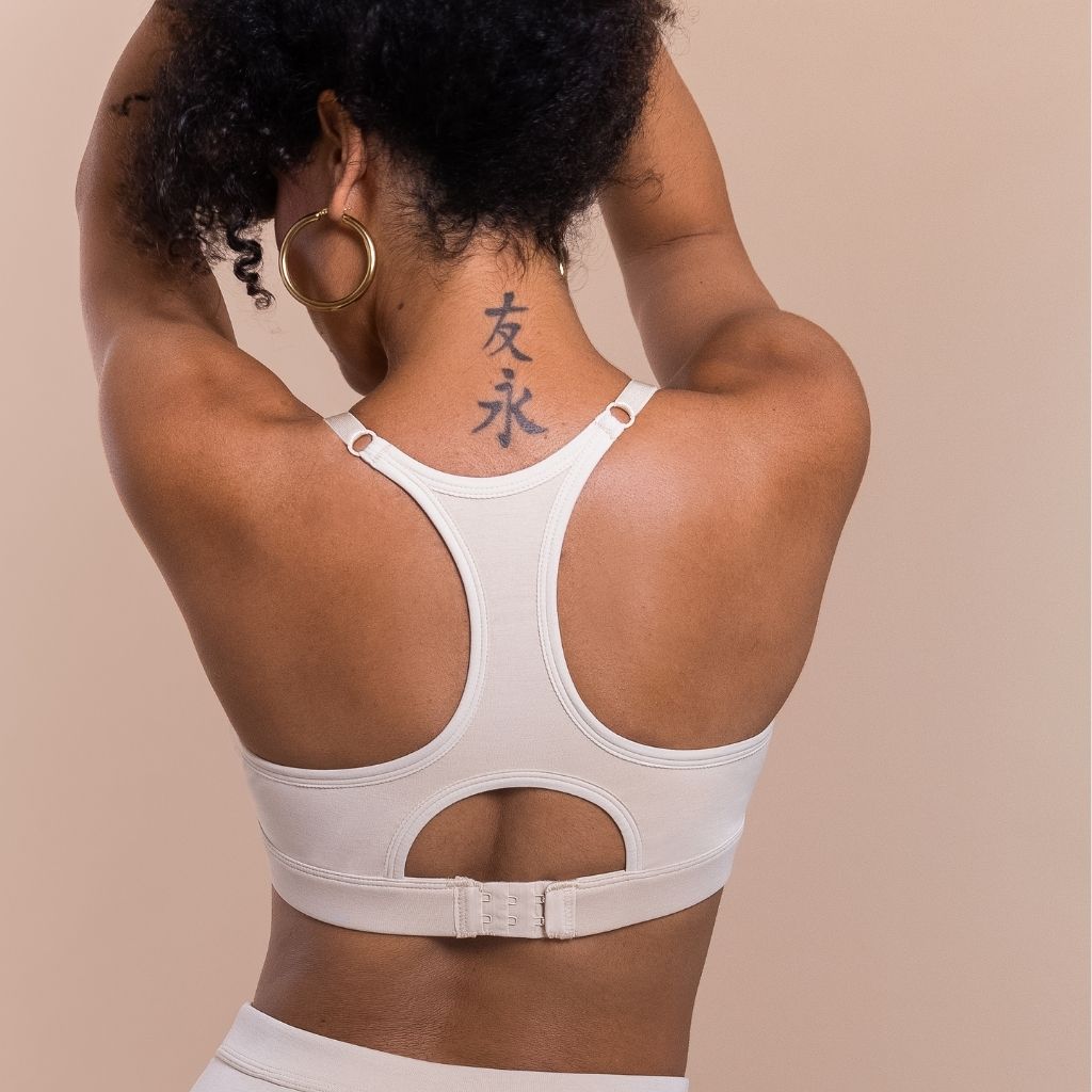 LESH - Freeflo 2.0 Leakproof Nursing Bra - Black / Pink / Beige